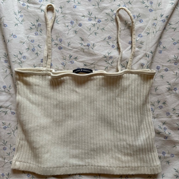 Brandy Melville Ribbed Tank - Picture 3 of 3